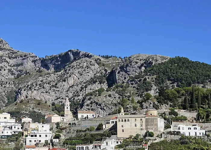 Al Poggio Antico Lägenhetshotell Amalfi